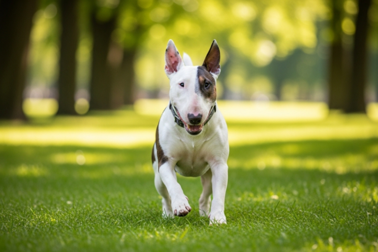 Bull Terrier O Cão Excêntrico Que Precisa de Firmeza