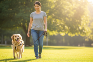 Cachorro puxando a coleira no passeio Guia completo para um passeio tranquilo e prazeroso