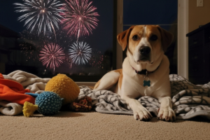 Como Proteger seu Pet do Medo de Fogos de Artifício Dicas para Festas de Fim de Ano