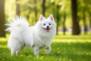 Samoyeda O Cão Sorridente Que Precisa de Atenção Constante