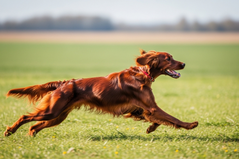 Setter Irlandês O Cão Elegante Que Precisa de Liberdade