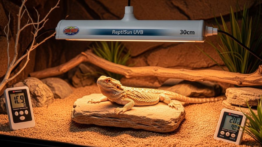 "Esse setup me custou R$ 300. A lâmpada genérica de R$ 25 que eu usava antes me custou R$ 1.350 em tratamento. A conta fecha rapidinho. 💡🦎" -->