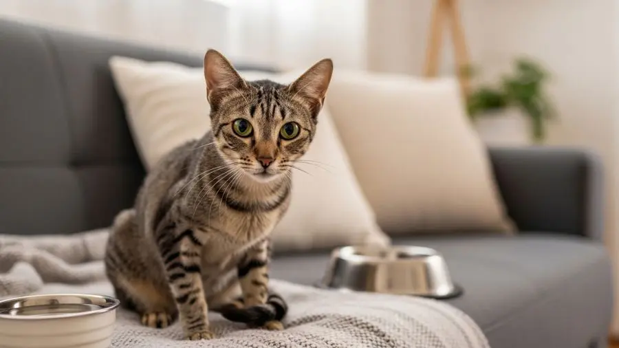 "Curioso e desconfiado ao mesmo tempo. É exatamente assim nos primeiros dias. Não apresse esse processo." -->