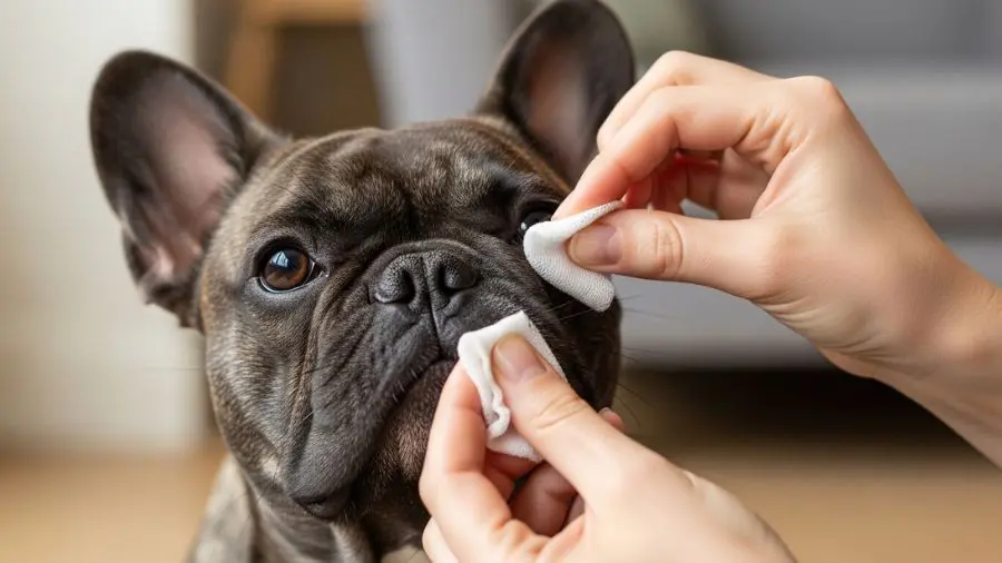 "Limpeza das dobras três vezes por semana não é opcional — é rotina básica de prevenção para a raça." 