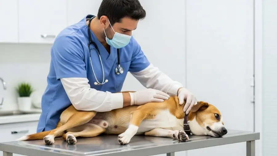 "Essa foi a cara da Pipoca na primeira consulta de emergência. Letargia intensa, febre e sangramento no nariz. A Priscila chegou chorando. Saiu com diagnóstico e plano de tratamento." -->