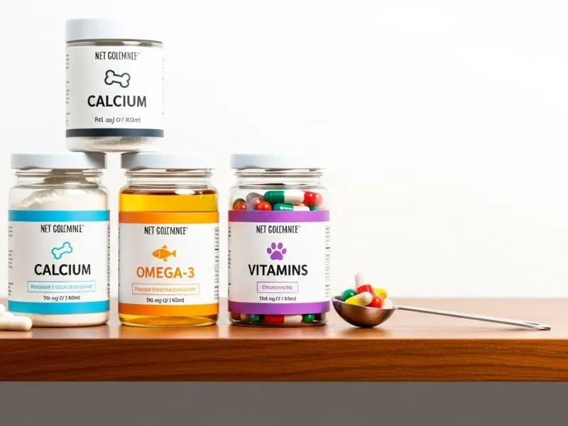 alimentação natural cães — suplementos essenciais para dieta caseira