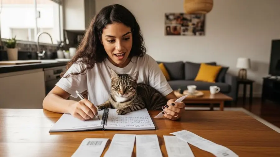 "A Débora e a Frida — a conta do primeiro ano chegou antes do esperado. A Frida era 'de graça'. O que veio depois não era." -->