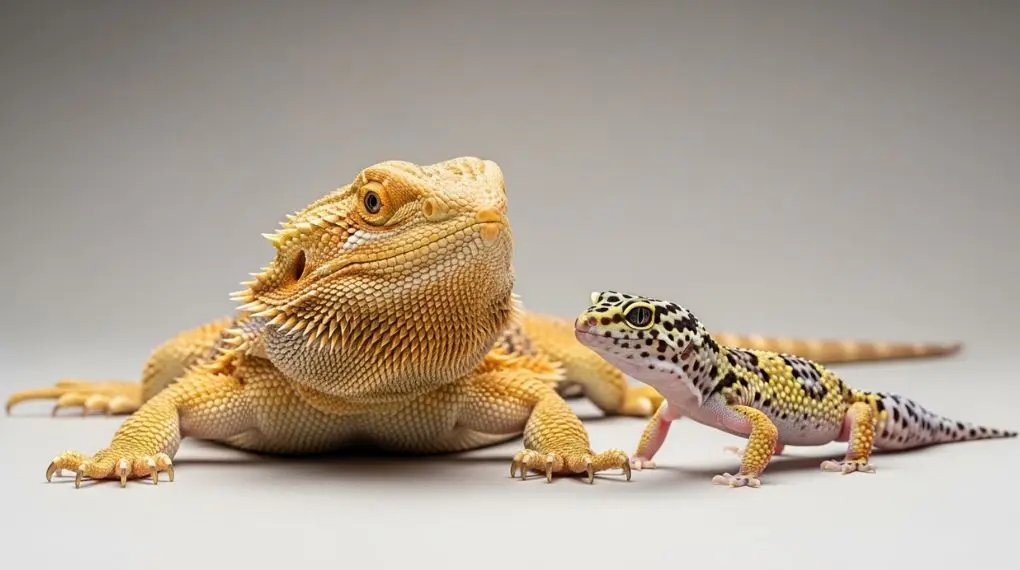 A comparação visual entre as duas espécies ajuda a entender rapidamente suas diferenças de tamanho e aparência.