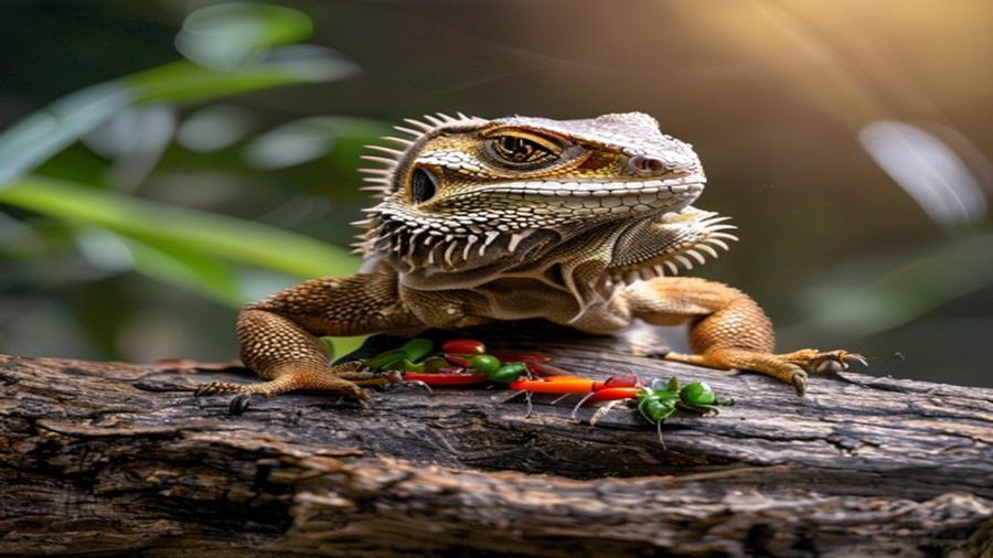 O que Come um Dragão-Barbudo