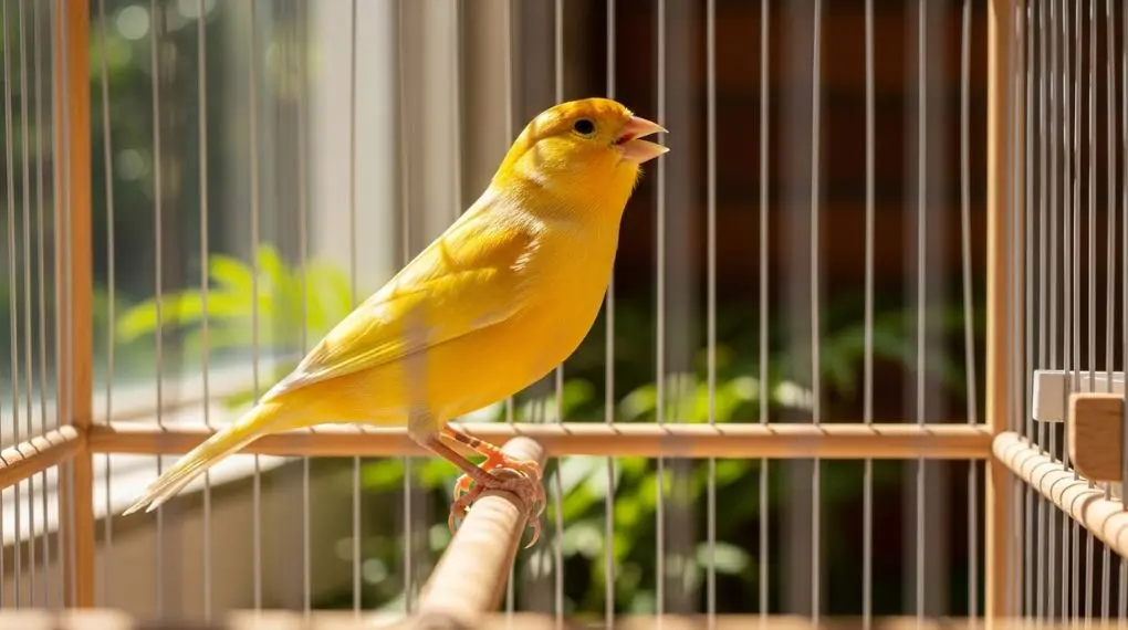 "O canto do canário não é ruído de fundo. É comunicação — e quando você aprende a ouvir, percebe a diferença entre o canário contente e o canário pedindo algo." -->