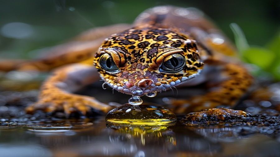 Água e Hidratação do Seu Gecko