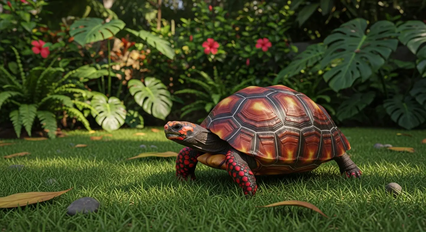 "Um jabuti bem cuidado vai sobreviver a você. Esse é o compromisso real quando você decide ter um." -->