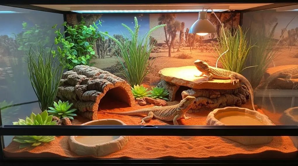 "Quando montei o terrário do Spyke assim, ele passou dois dias explorando cada centímetro. Valeu cada hora de trabalho." -->