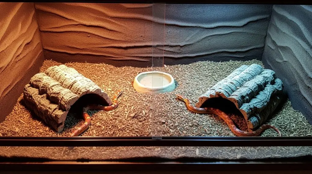 "Um terrário bem montado não é só estético. É funcional do ponto de vista do animal — cada elemento tem uma razão." -->