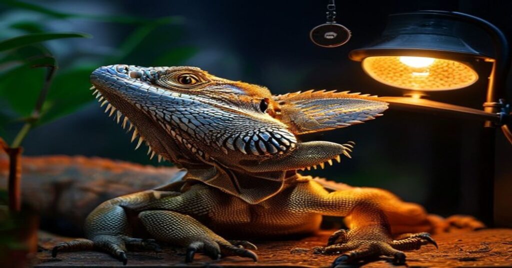 Termorregulação Dragão Barbudo