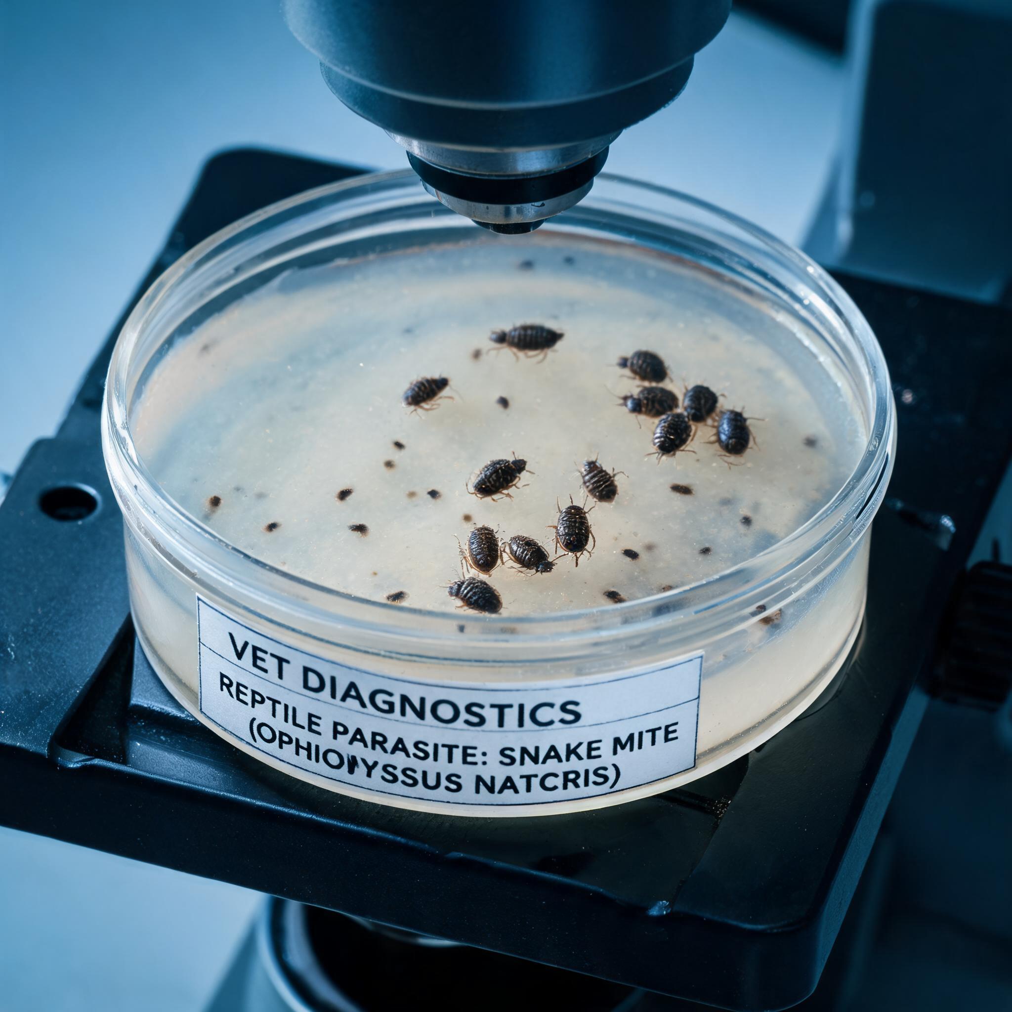reptile parasites microscope