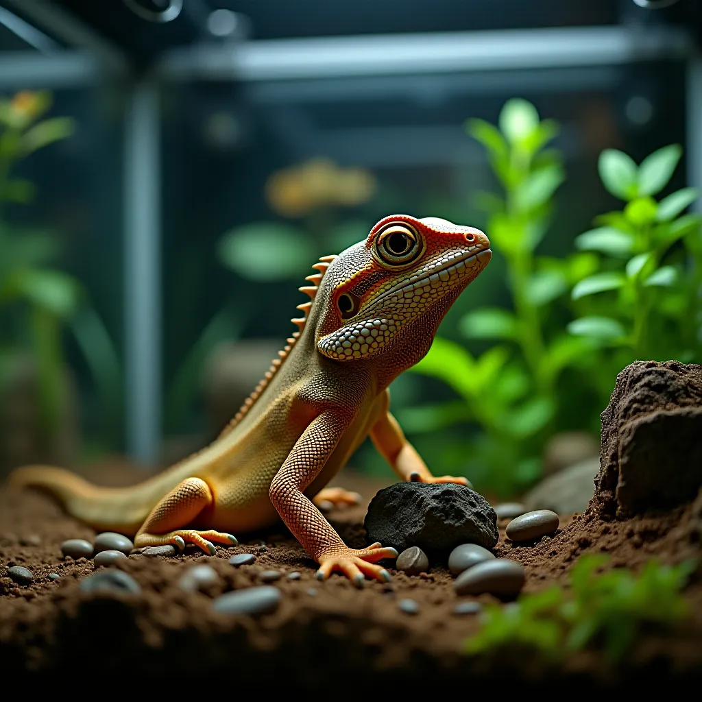 Custo real de ter iguana verde — terrário, lâmpada UV-B e equipamentos essenciais