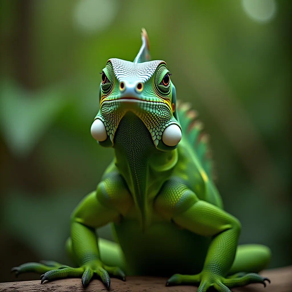 Iguana verde adulta — guia completo de cuidados para iniciantes