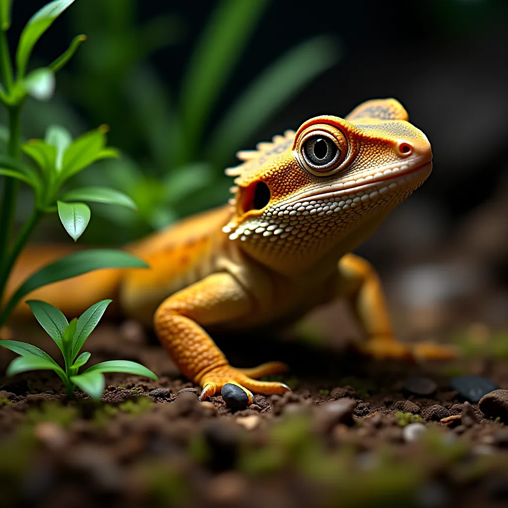manutenção terrário bioativo dragão barbudo saudável