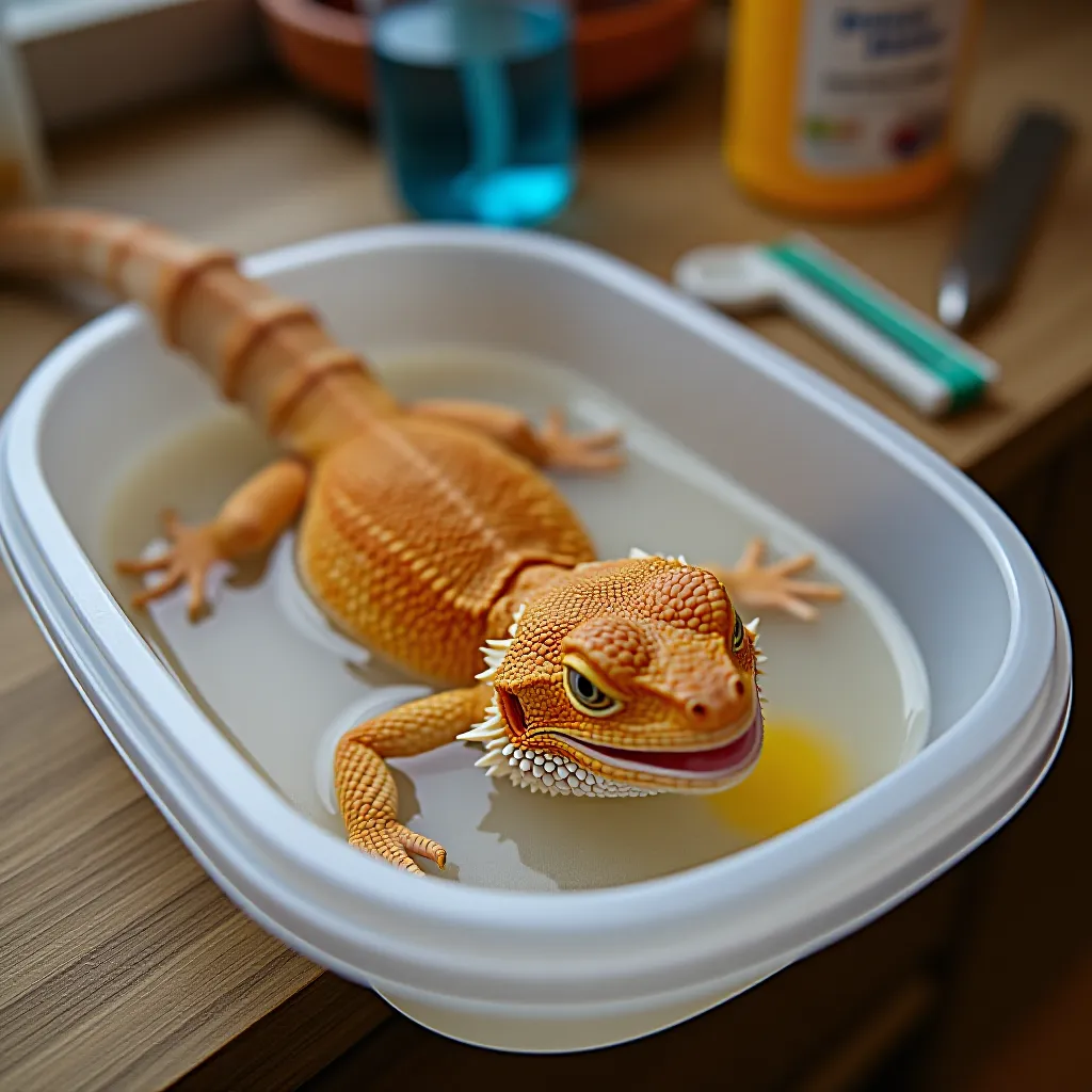 banho higiene dragão barbudo adulto - imagem 3