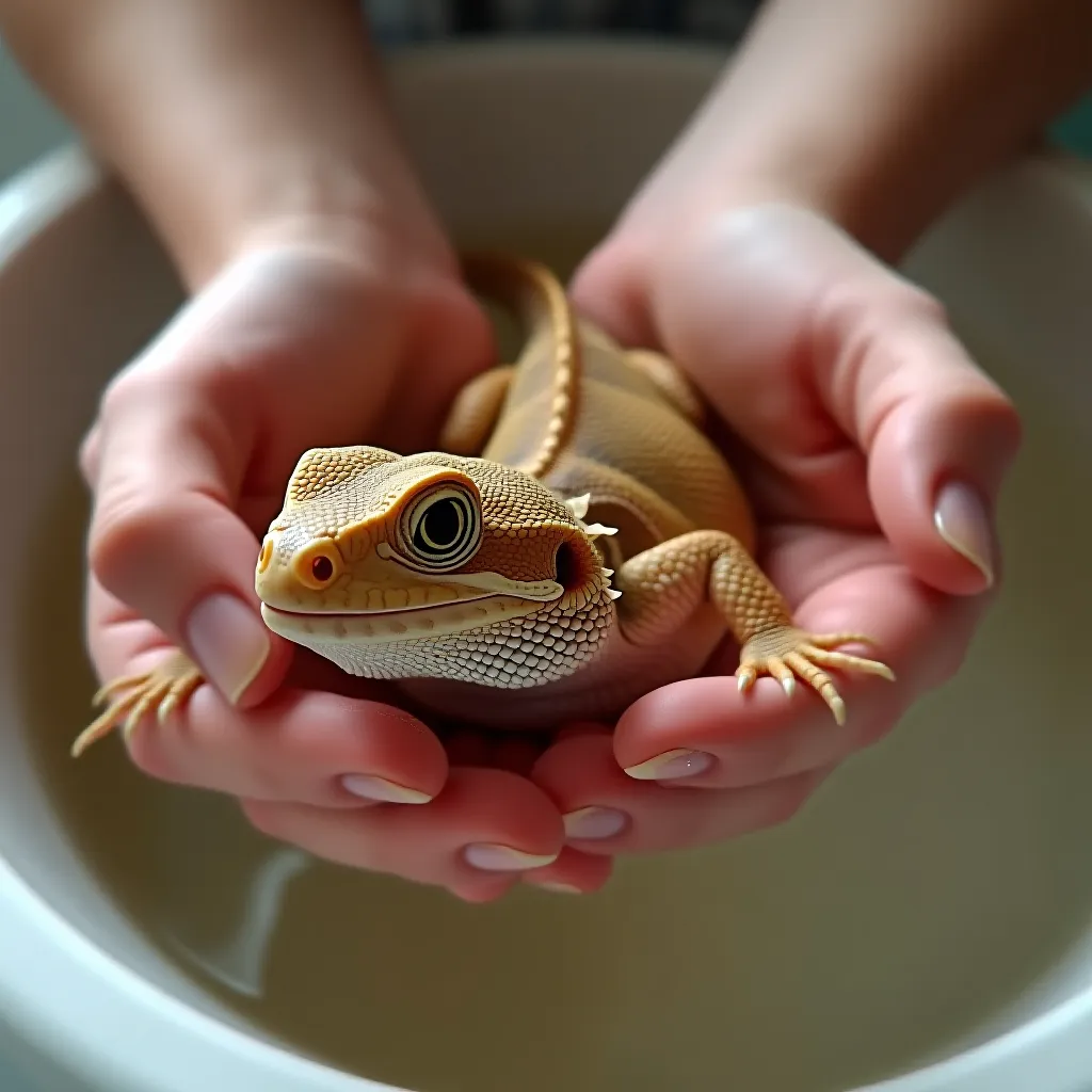 banho higiene dragão barbudo adulto - imagem 4