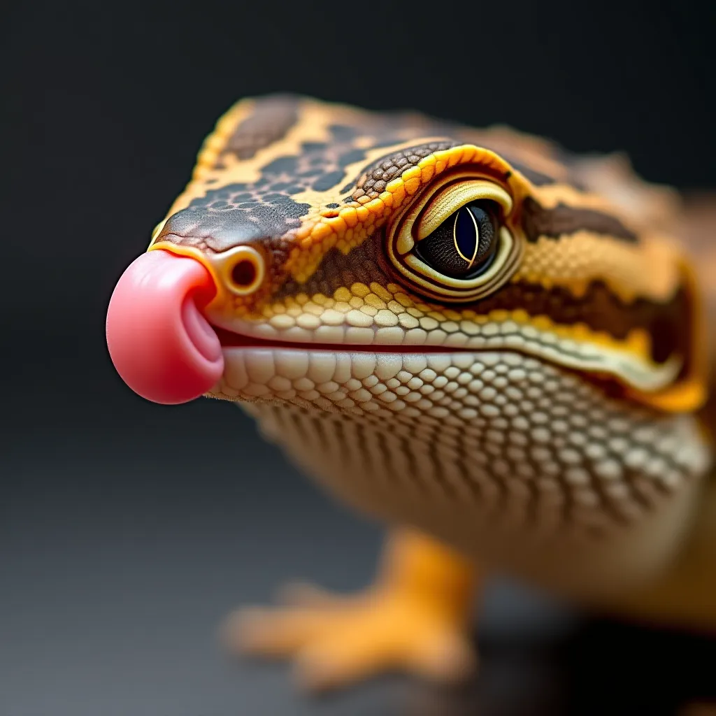 Dragao barbudo lingua Jacobson