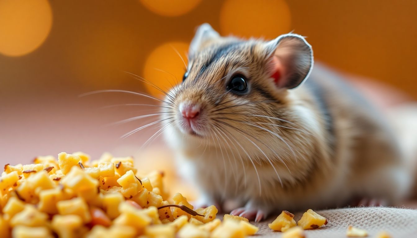 Par de gerbils socializando e escavando túneis juntos