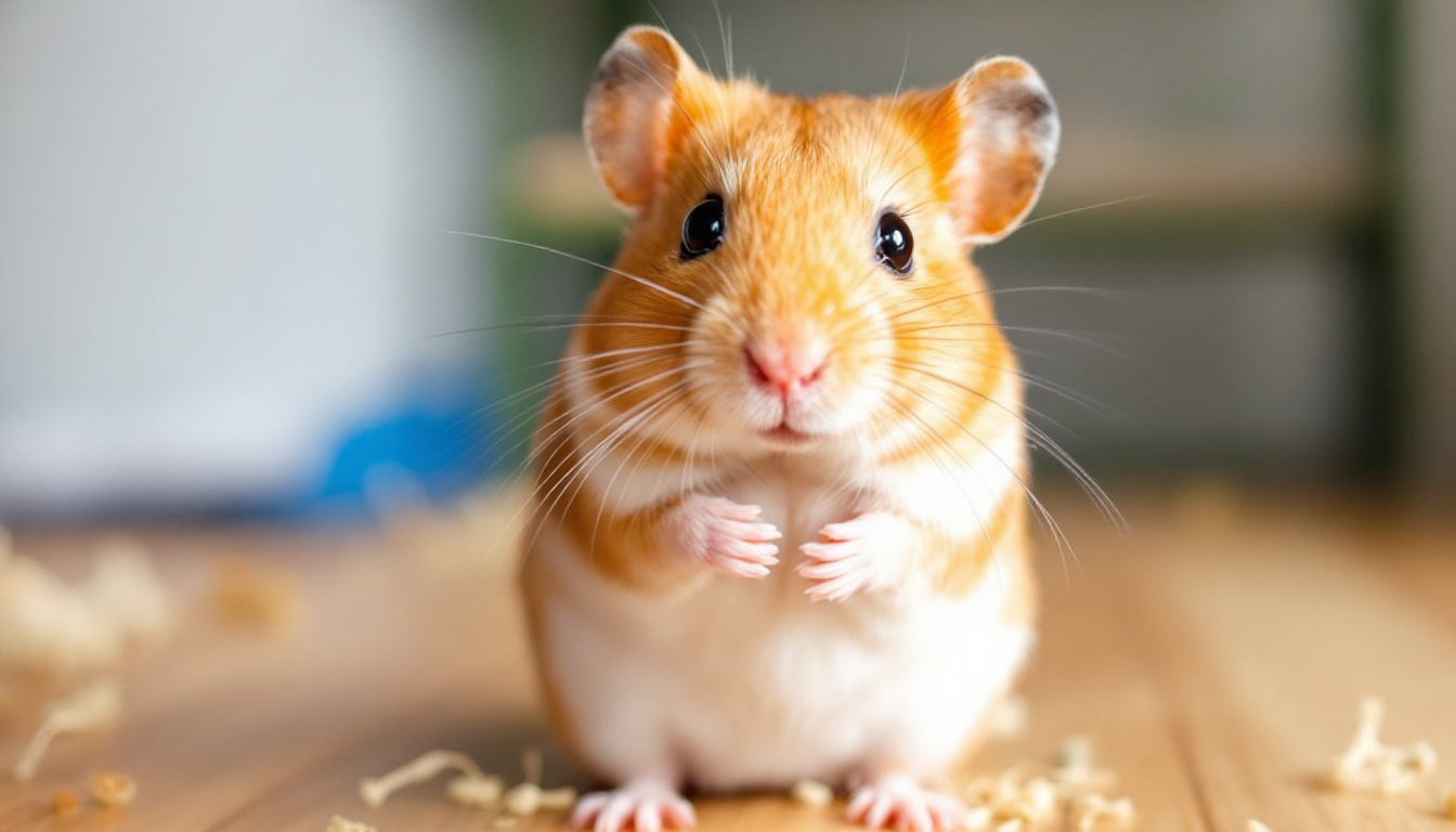 Comparação visual entre gerbil e hamster sírio lado a lado