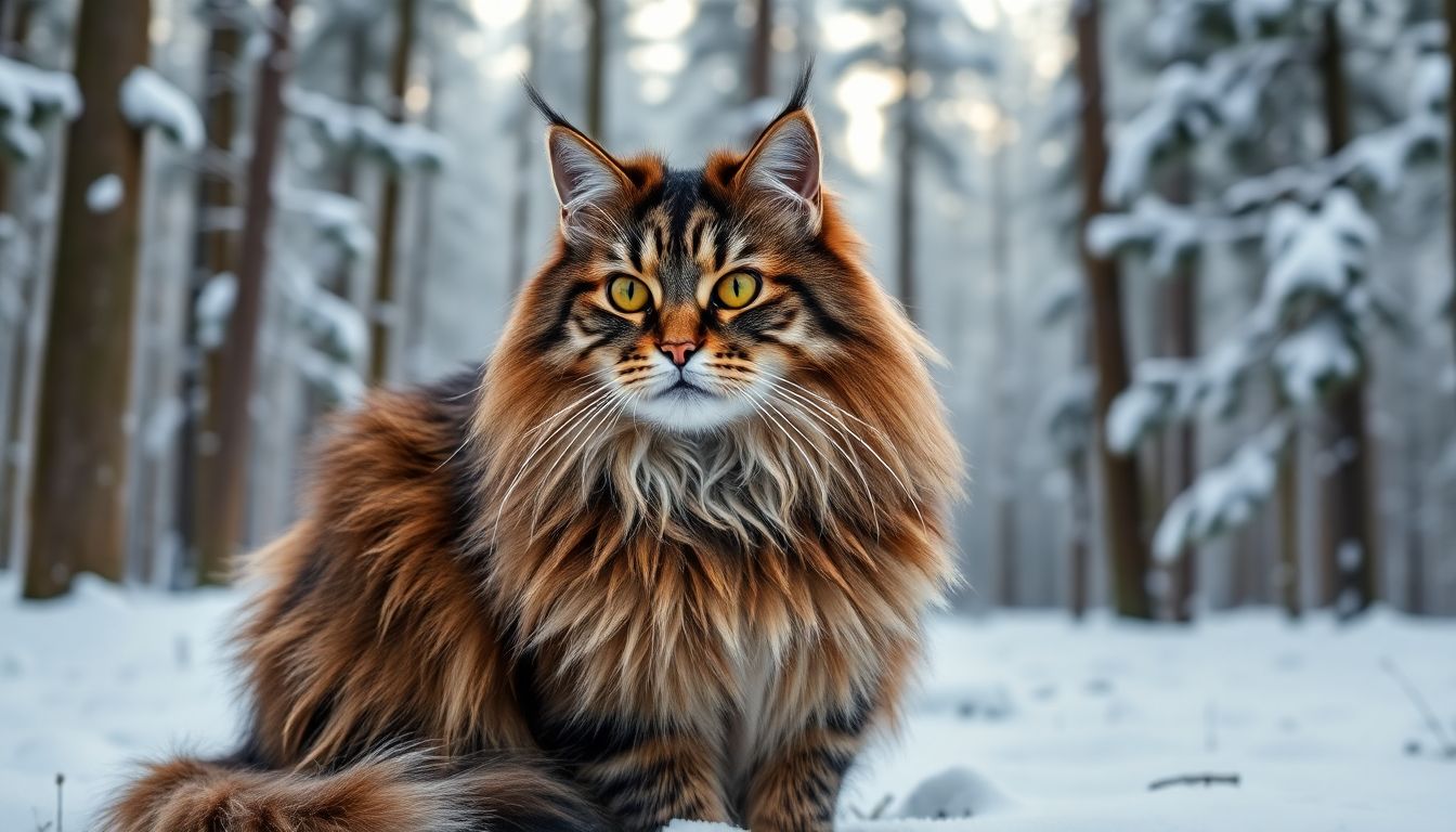 gato noruegues floresta cuidados guia completo - imagem 1