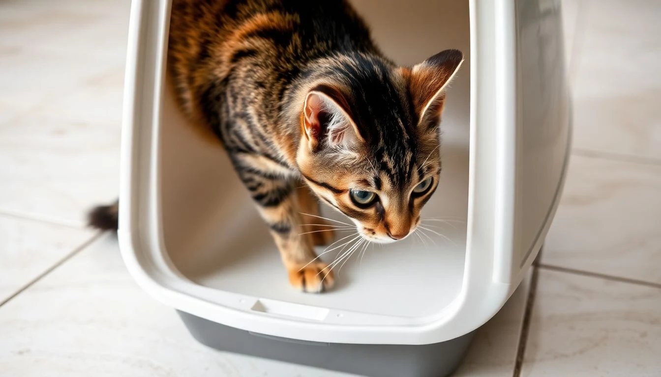 gato não usa a caixa de areia - imagem 2