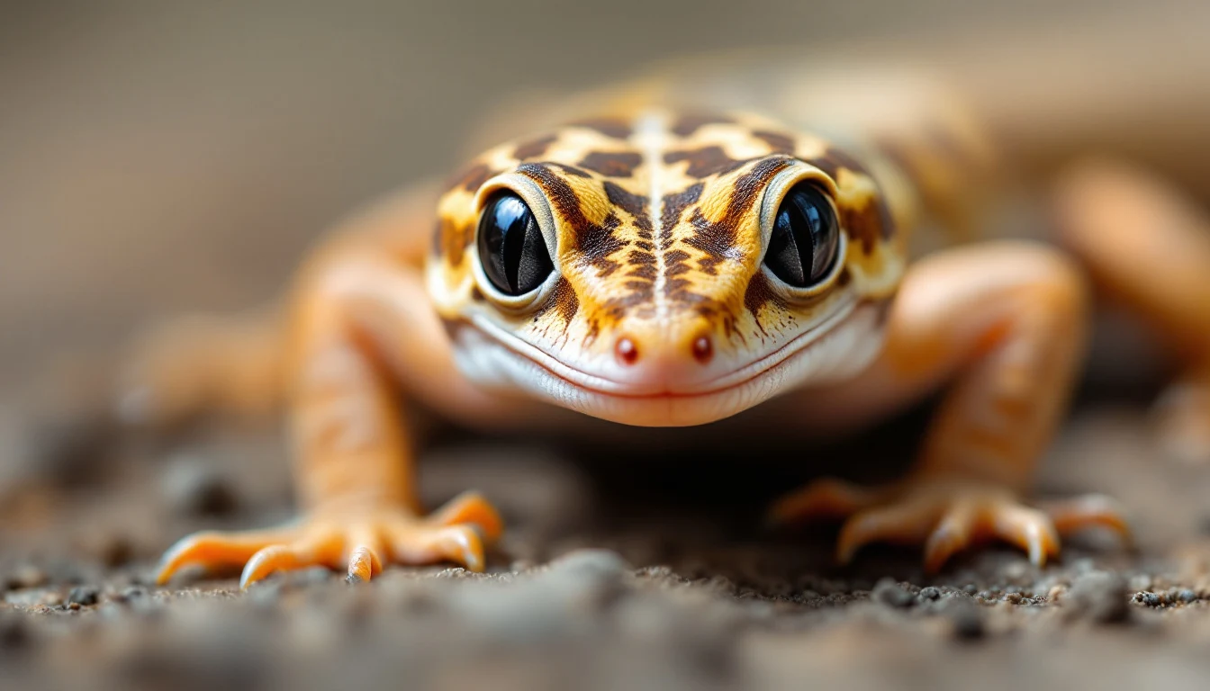 gecko fat tail africano - imagem 2
