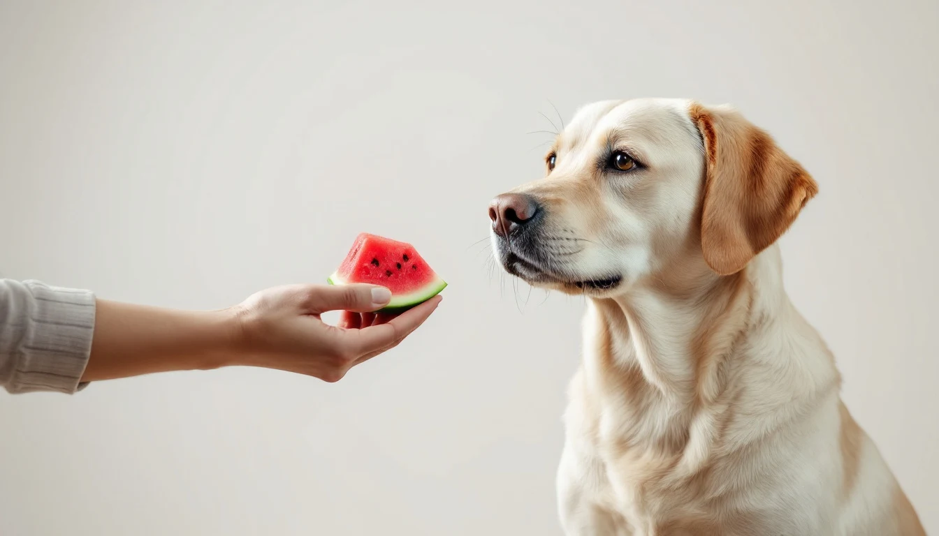 cachorro comendo melancia - imagem 3