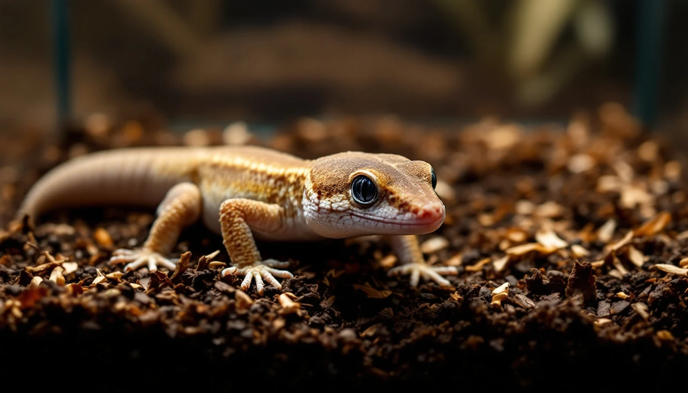 gecko fat tail africano - imagem 5