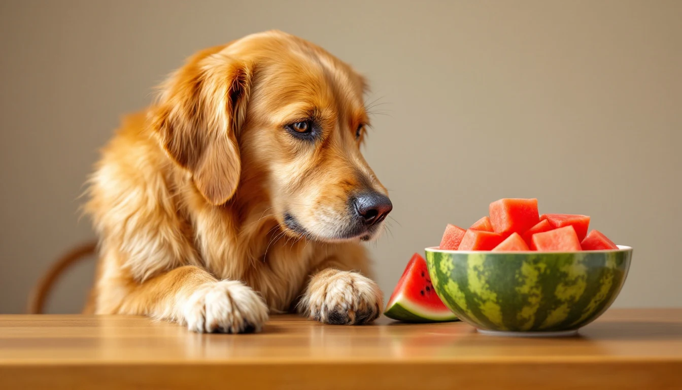 cachorro comendo melancia - imagem 7